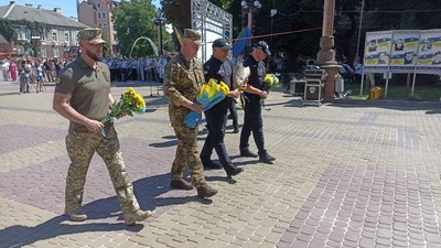 День Конституції України, вручення нагород, Тернопіль, червень 2024 День Конституції України, вручення нагород, Тернопіль, червень 2024
