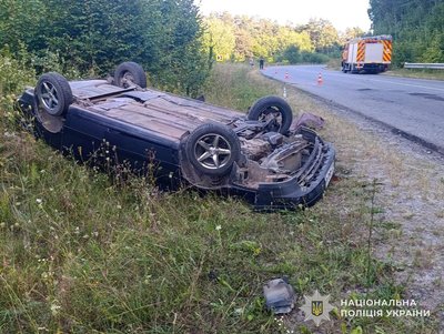 Фото з місця ДТП Фото з місця ДТП