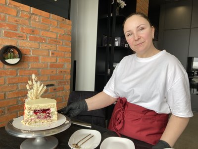 Херсонщина, Олена Рустамова, Чорнобаївка, торт "Чорнобаївський" Херсонщина, Олена Рустамова, Чорнобаївка, торт "Чорнобаївський"