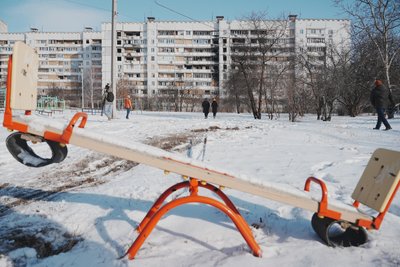 Північна Салтівка, Харків, 19 лютого 2025 року Північна Салтівка, Харків, 19 лютого 2025 року