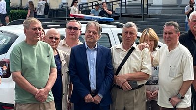 Четверте місто в Україні: 34 роки тому над міськрадою у Житомирі підняли синьо-жовтий прапор Четверте місто в Україні: 34 роки тому над міськрадою у Житомирі підняли синьо-жовтий прапор