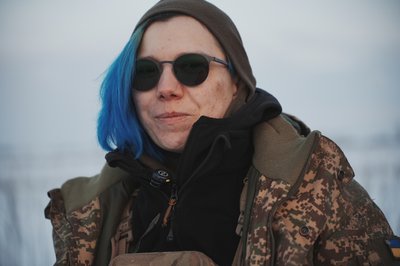 Рівер, Хартія, НГУ, операторка БпЛА, жінка-військова Рівер, Хартія, НГУ, операторка БпЛА, жінка-військова
