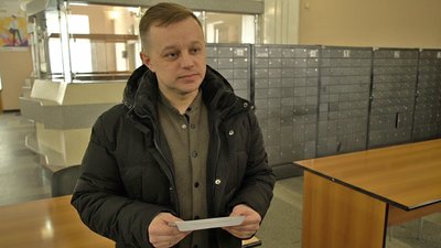 У Кропивницькому в роковини вторгнення РФ презентували поштовий блок "Мечем і волею" У Кропивницькому в роковини вторгнення РФ презентували поштовий блок "Мечем і волею"