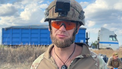 Керівник пошукового загону "Плацдарм" Олексій Юков Донецька область Керівник пошукового загону "Плацдарм" Олексій Юков Донецька область