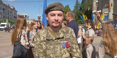 Олег Степанов, ветеран російсько-української війни, День Незалежності України, Тернопіль, 24 серпня 2026 року Олег Степанов, ветеран російсько-української війни, День Незалежності України, Тернопіль, 24 серпня 2026 року