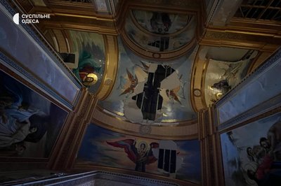 Стеля собору в Одесі Стеля собору в Одесі