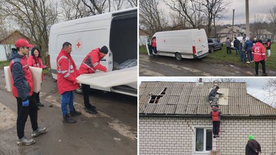 На Кіровоградщині уламки російської ракети пошкодили вікна й дахи понад пів сотні будинків На Кіровоградщині уламки російської ракети пошкодили вікна й дахи понад пів сотні будинків