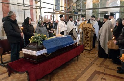 Прощання з Вадимом Гнатюком у Луцьку Прощання з Вадимом Гнатюком у Луцьку