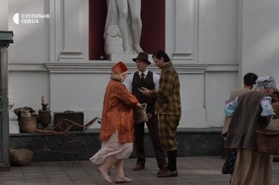 В Одесі відбувся останній знімальний день фільму "Довженко" В Одесі відбувся останній знімальний день фільму "Довженко"