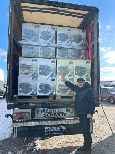 Одещина отримала 50 генераторів для громад від міжнародних партнерів Одещина отримала 50 генераторів для громад від міжнародних партнерів