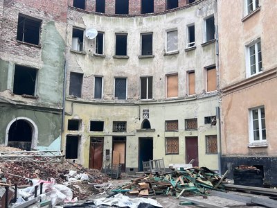 Відновлення будинків на вулиці Стрийській у Львові: коли зможуть заселитися люди Відновлення будинків на вулиці Стрийській у Львові: коли зможуть заселитися люди