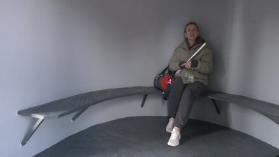 Мобільне укриття розраховане на орієнтовно 18 людей встановили у центрі Рівного Мобільне укриття розраховане на орієнтовно 18 людей встановили у центрі Рівного