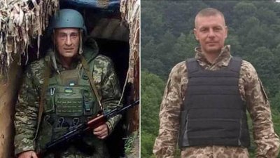 Загиблі військові Віктор Востров та Олександр Донич Загиблі військові Віктор Востров та Олександр Донич