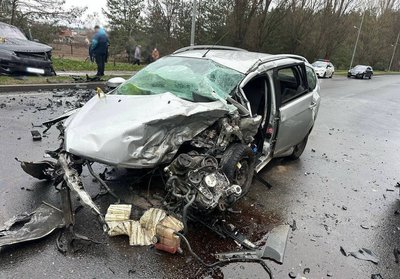 У Черкасах зіштовхнулися три авто: є загиблий та травмований У Черкасах зіштовхнулися три авто: є загиблий та травмований