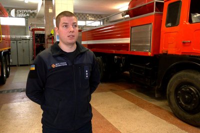 Виїжджають разом на пожежі: історія подружжя рятувальників з Одеси Виїжджають разом на пожежі: історія подружжя рятувальників з Одеси