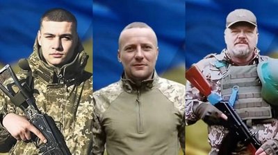 Військові Любомир Букуров, Василь Стражир та Михайло Реус Військові Любомир Букуров, Василь Стражир та Михайло Реус