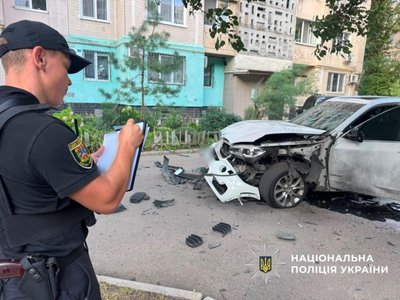 В Одесі вибухнув автомобіль: є поранений