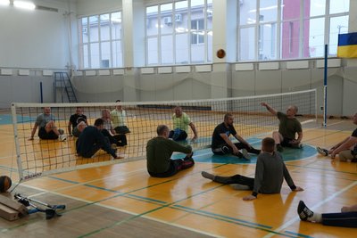 волейбол сидячи волейбол сидячи