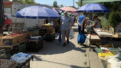 Ринок у Костянтинівці Донецька область 30 липня 2025 рік Ринок у Костянтинівці Донецька область 30 липня 2025 рік