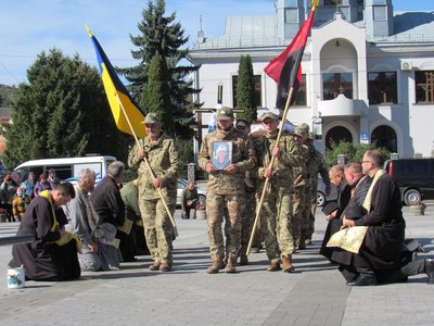 Похорон військовослужбовця, Кременець Похорон військовослужбовця, Кременець
