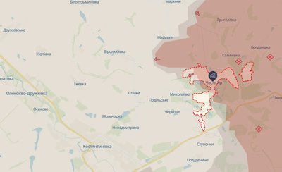 Частина міста Часів Яр під контролем українських військ — 24 ОМБр