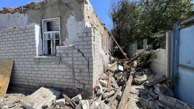 руйнування, уламки, обстріл РФ, удар, Основ'янський район, Харків руйнування, уламки, обстріл РФ, удар, Основ'янський район, Харків