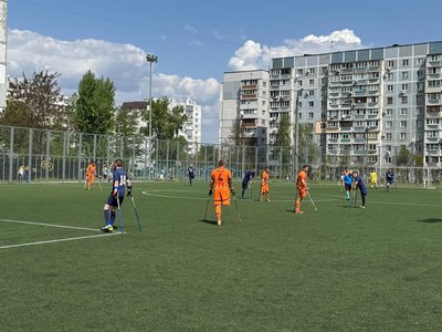 "Той, хто виходить на поле в ампфутболі, — вже переможець": у Черкасах відбувся товариський матч "Той, хто виходить на поле в ампфутболі, — вже переможець": у Черкасах відбувся товариський матч