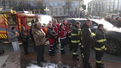 З військовими Дмитром Опольським та Сергієм Ульмером попрощалися у Рівному З військовими Дмитром Опольським та Сергієм Ульмером попрощалися у Рівному