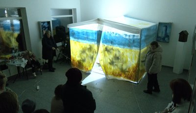Виставка Антоніни Байди у Луцьку Виставка Антоніни Байди у Луцьку