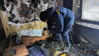 Пожежа у Дубні 18 січня 2024 року Пожежа у Дубні 18 січня 2024 року