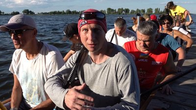 Черкаська команда з веслування на човнах готується до змагань Черкаська команда з веслування на човнах готується до змагань