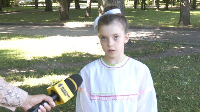 У Житомирі вшанували пам'ять дітей, загиблих внаслідок війни з Росією У Житомирі вшанували пам'ять дітей, загиблих внаслідок війни з Росією