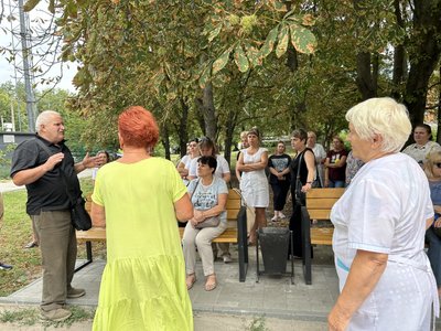 У Кременчуці вшосте протестували проти об’єднання лікарень У Кременчуці вшосте протестували проти об’єднання лікарень