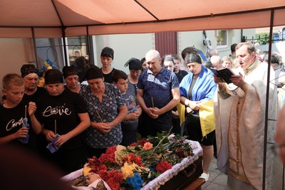 На Сумщині поховали Олександра Горенка На Сумщині поховали Олександра Горенка