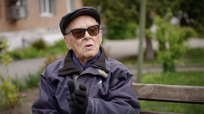100-річний хмельничанин Ісаак Веретін 100-річний хмельничанин Ісаак Веретін
