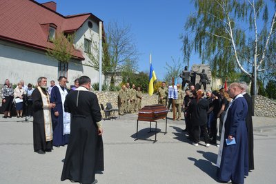 Збараж, похорон, Андрій Кузь, Тернопільщина Збараж, похорон, Андрій Кузь, Тернопільщина