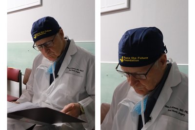 Доктор Пітер Адамсон — професор Університету Торонто, президент і засновник фонду "Face the Future", який веде гуманітарні хірургічні місії по всьому світу Доктор Пітер Адамсон — професор Університету Торонто, президент і засновник фонду "Face the Future", який веде гуманітарні хірургічні місії по всьому світу