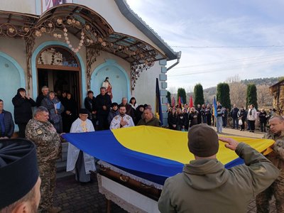 похорон степана білінського, ланівці, тернопільщина похорон степана білінського, ланівці, тернопільщина