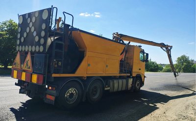 На шести ділянках автодоріг на Волині триває поточний "ямковий" ремонт На шести ділянках автодоріг на Волині триває поточний "ямковий" ремонт