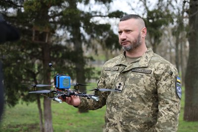 Херсон, ЗСУ, дрон, 34 ОБрБО, Микола Остролуцький Херсон, ЗСУ, дрон, 34 ОБрБО, Микола Остролуцький