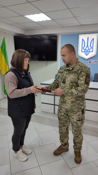 Оборонця з Вінниччини нагородили орденом "За мужність" III ступеня (посмертно) Оборонця з Вінниччини нагородили орденом "За мужність" III ступеня (посмертно)