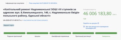 У селі на Одещині хочуть відремонтувати школу за 84 млн грн У селі на Одещині хочуть відремонтувати школу за 84 млн грн