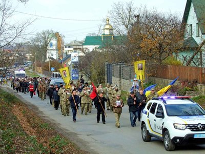 похорон віктора леткого, шумськ, 6 листопада 2025 похорон віктора леткого, шумськ, 6 листопада 2025