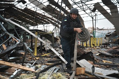 Наслідки удару російськими безпілотниками по Холодногірському району Наслідки удару російськими безпілотниками по Холодногірському району