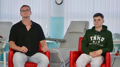 олександр хома, назарій крулик, інтерв'ю, суспільне тернопіль, тернопіль, донорство крові