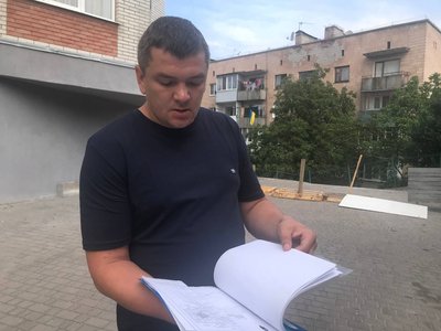 Обвалилася стіна, Тернопіль, липень 2024