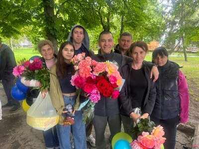 Додому з полону повернувся захисник з Миколаївщини Бахадир Джумаєв Додому з полону повернувся захисник з Миколаївщини Бахадир Джумаєв