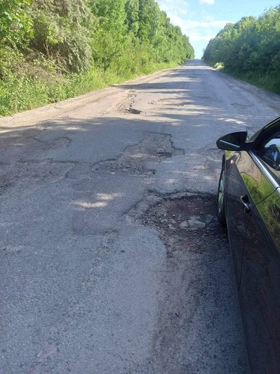 Дорога від Вельбівного до Милятина Дорога від Вельбівного до Милятина