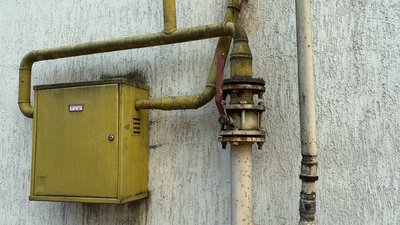 Газовий лічильник, Бурштин, блекаут Газовий лічильник, Бурштин, блекаут