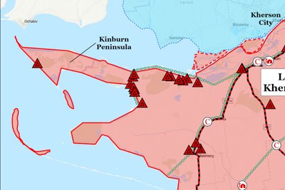Ймовірно РФ не планує утримувати Кінбурнську косу, що на Миколаївщині — ISW Ймовірно РФ не планує утримувати Кінбурнську косу, що на Миколаївщині — ISW